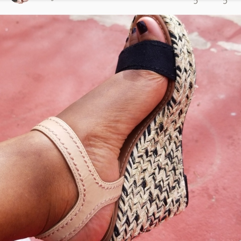 Vince Camuto High Wedge Espadrille Sandal